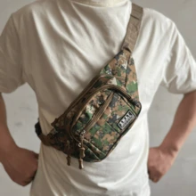 全新多拉链多层男女通用腰包，适合跑步、健身、户外、休闲、旅行、智能手机和零钱包