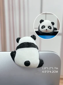 Combinación creativa, artículos decorativos para computadora/televisor, figuras de animales lindos, adornos para pantalla de navegación de automóvil, muñecos de dibujos animados, micronaturaleza, accesorios DIY, manualidades