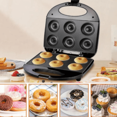 Máquinas de donuts e máquinas de café da manhã 110V