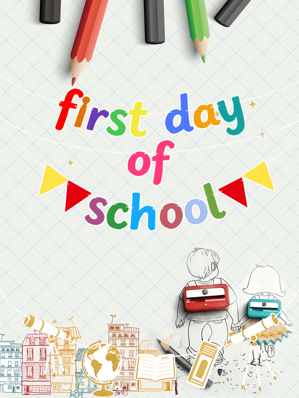 Nueva pancarta de decoración para el primer día de clases, suministros para fiesta de regreso a clases, pancarta de bienvenida de regreso a clases, decoraciones de regreso a clases, letrero de bienvenida de regreso reutilizable para pizarra de boletín del aula (Colorido, Destello dorado)