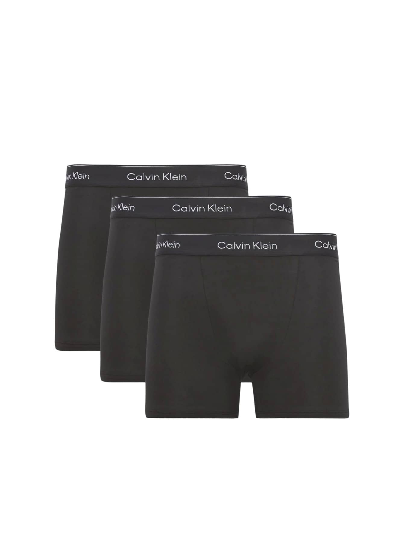 Quần lót Boxer Calvin Klein thoải mái thường ngày cho nam (Gói 3) - màu đen - Xem 1