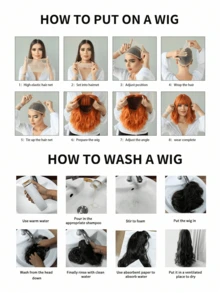 7JHH WIGS 34 Inch Extra Long Straight Raspberry Red Wig With Bangs - Super Long Natural Layered Wigs, High Quality Soft Synthetic Fiber Velvet Wine Burgundy Wigs For Women Daily Wear, Festival Ready Party Use, Mother's Day Gifts & Graduation Gift - Beginners Glueless Wig Accessories - 酒紅色 - 查看 9