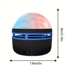 [Proyector Aurora] 2/1 Pieza Proyector de Luz Aurora - Proyector de Luces Boreales con Control Remoto - Proyector de Luz Nocturna Miniatura, Lámpara de Ambiente Adecuada para Dormitorio/Techo/Fiesta