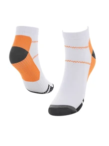 7/1 Pair Ankle Compression Socks Performance Comfort Cushion No Show Socks For Men & Women, Blister Resist Athletic Tab Socks For Running Outdoor
