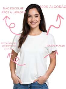 T-shirt Feminina Blusa Feminina de Algodão Leve Look Casual Estilosa Capivara dorminhoca