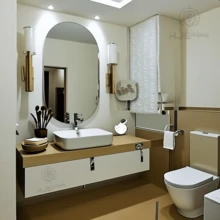 Decorative Oval Mirror 40x50 Cm – Modern, Elegant Design And Ideal For Bedroom, Bathroom Or Living Room - 40x50橢圓形 - 查看 2