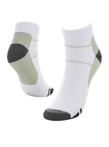 7/1 Pair Ankle Compression Socks Performance Comfort Cushion No Show Socks For Men & Women, Blister Resist Athletic Tab Socks For Running Outdoor