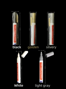 Ceramic Tile Grout Pen, Bathroom & Floor Tile Grout Cleaner, Waterproof Mold-Resistant Tile Grout Repair For Kitchen & Bathroom