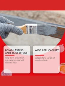 Pintura antioxidante a base de agua para metal, imprimación resistente al agua y al óxido para renovación, pintura firme, disponible en varios colores - Multicolor - Ver 3
