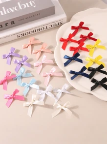 30 Pieces Of Ladies' Hair Clips, Featuring Bow - Tie Elements, Are Beautiful And Stylish. They Are Suitable For Special Occasions Such As Parties, Dates, Weddings, Etc., And Can Quickly Enhance Your Charm. ,Hair Accessory, Claw Clips, Hair Slide, Hair Claws