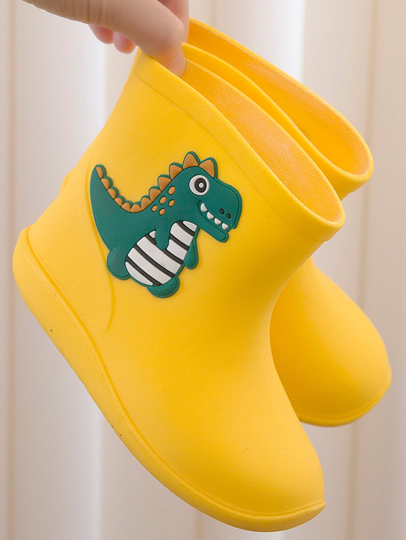 Children's Shoes Children's Cartoon Rain Boots Fashion Rubber Children's Rain Boots Waterproof High Top Rain Shoes Waterproof Wading Shoes