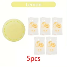 1/6 Set Sticky Combination Random Color Round Solid Air Freshener Suitable For Bathroom, Bedroom, Wardrobe, Car, Home Aromatherapy Deodorant Set (Including A Variety Of Light Fragrances)