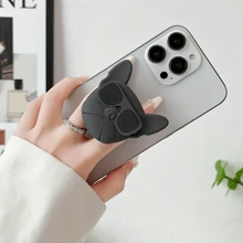 Funda de teléfono Kugou con soporte plegable - Fácil de usar, instalación conveniente, ángulo ajustable, práctico y elegante, duradero, se adapta a todos los modelos de teléfonos, compacto y portátil compatible con iPhone, teléfonos Android, regalo para cumpleaños, familia, amigos Agarre de teléfono de empuje-tracción, soporte de teléfono, accesorios de teléfono