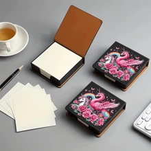 Blocco note adesivo decorativo, stile artistico, adatto per conservare note e decorare la scrivania. Note adesive autoadesive con 160 pagine firmate, una cancelleria versatile per la registrazione quotidiana di idee, attività, ecc.