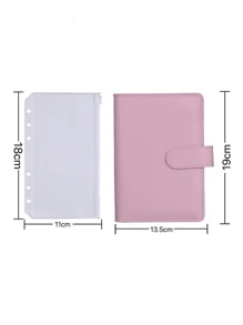 A6 Monochrome Binder For Notebook And Accounts