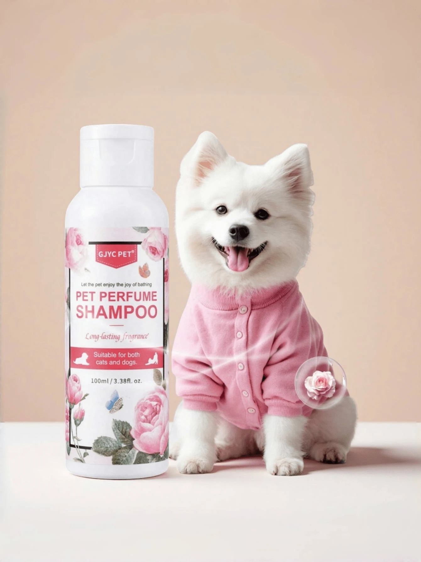 PETSIN 宠物香味洗发水，3.38 液量盎司 - 持久香味，温和清洁狗和猫，保湿除臭配方，适合所有毛发类型