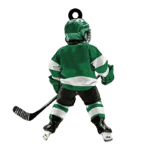 Personalized Kid Hockey Player Keychain - Gift For Hockey Lover - Multicolor - View 16