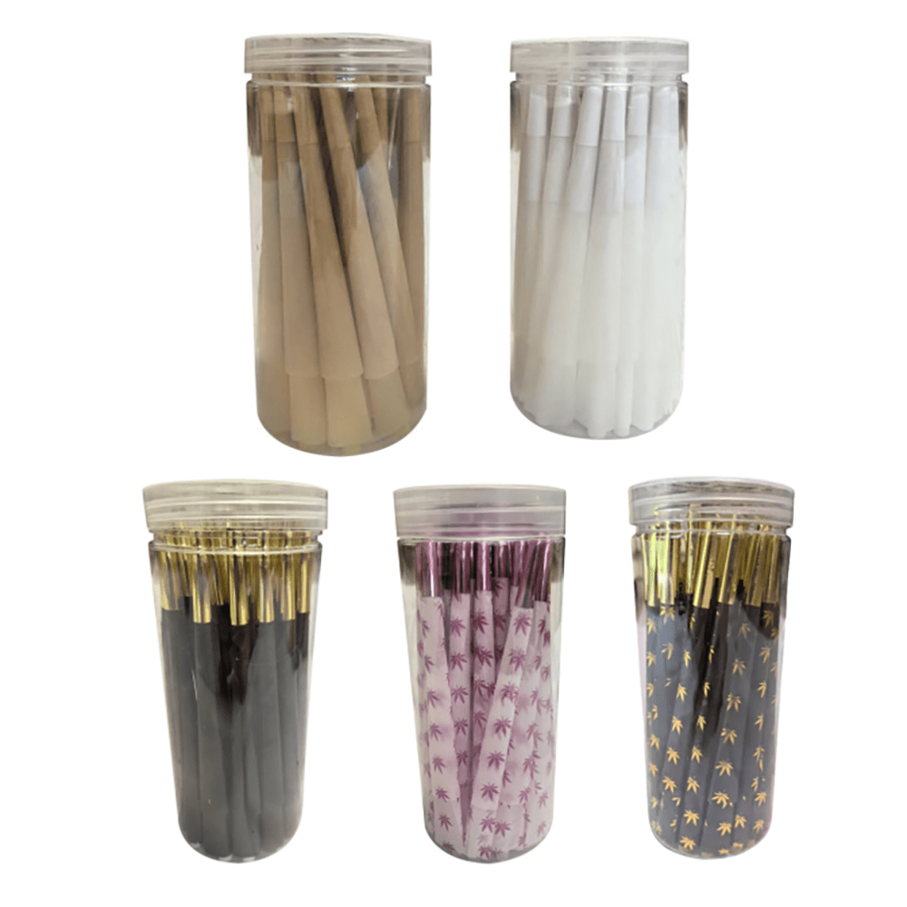 50 PCS Pre Rolled Cones | Classic King Size Cones |50 Pack(4.33inch/110mm)| Pre-Rolled Cones | Pre Rolls Rolling Papers Cones|Rolling Paper With Tips|Rolling Paper