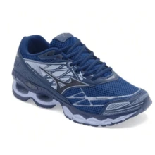 Kit Of 2 Pairs Of Men's Athletic Shoes For Gym Use, Wave Creation 20, Lightweight And Comfortable For Walking. - 灰色+海軍藍 - 查看 2