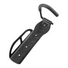 Wall Mount Bike Hook Sturdy Hanging Bicycle Support - 黑色 - 查看 5