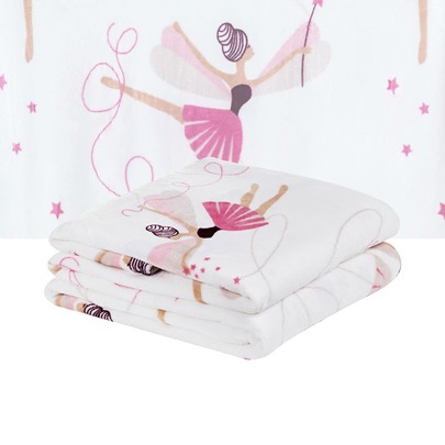 Manta Infantil Cobertor Bouti Kids 2,20m x 1,50m Menino e Menina Quentinha Confortável Coberta Estampada