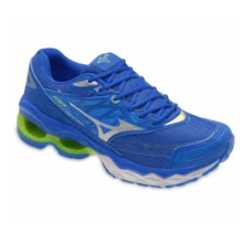 Kit 2 Pairs Of Men's Sports Shoes For The Gym Wave Creation 20 Lightweight And Comfortable Walking - 皇家+灰色 - 查看 2