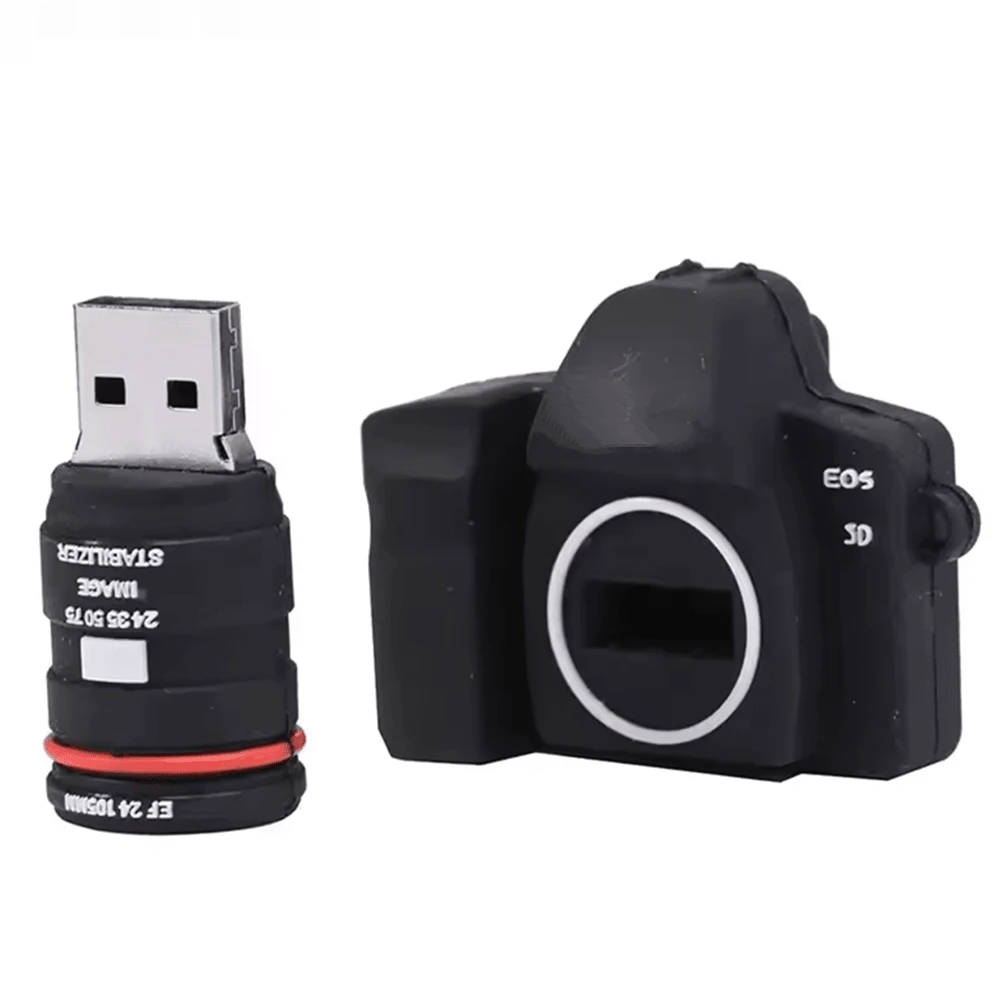 BIYETIMI Cute Creative USB Flash Drive, Camera USB, Dual Use For Phone ...