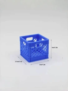 1 Stück Miniatur Puppenhaus Skulptur Schallplattenbox, in verschiedenen Farben erhältlich