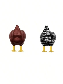 1/2/3PCS Cute Chicken Butt Refrigerator Magnet, Refrigerator Magnet Stickers, Interesting Decorative Creative Art Design, Strong Magnet, Suitable For Kitchen, Office, Whiteboard, Storage Cabinet, Refrigerator, Personalized Refrigerator Magnet, Kitchen Decoration, Home Decoration, School Dormitory, New Year's Day, Resurrection Day, Birthday, Valentine's Day Gift, Best Gift For Family And Friends (The Stripes On The Product Are Random)