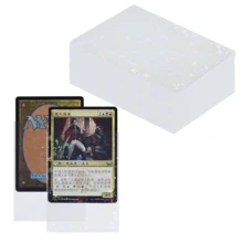 120张全息闪亮星形卡套 - 耐用PP材质，无酸，光滑，适用于收藏卡牌、偶像照片、万智牌/宝可梦游戏卡牌，120张/套，尺寸66x91毫米 - 彩色 - 查看 13