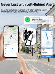 1PC ReFind Bicycle Hidden Anti-Theft Water Bottle Cage., Anti-Theft Bicycle Water Bottle Holder, GPS Tracker And Bike Lock For Bicycle, Ebike, Scooter, Outdoor Non-Stop, Group Tracking, Remote Precise Search, One-Button Calling Device