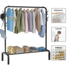 Clothing Racks - Black - View 6