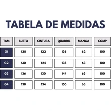 Jaleco Acinturado Plus Size Zíper Oxford Laço nas Costas Agne