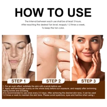 50 جرام كريم تان ذاتي - مرطب ، مغذٍ للبشرة ، يساعد على الحصول على لون بني/برونزي عميق ، يرطب ويغذي البشرة