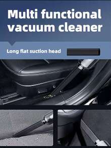 OBOVAY 1 pieza Aspiradora de coche inalámbrica, aspiradora de mano portátil recargable con alta succión, soplador de aire comprimido portátil inalámbrico para coche y hogar