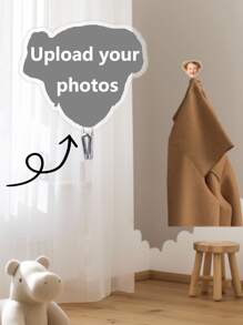 Juego de 5 piezas/12 piezas Ganchos decorativos de gran tamaño personalizados, ganchos de pared para almacenamiento en la habitación de los niños, ganchos decorativos personalizados con significado conmemorativo, de vuelta a la escuela, graduación, regalos para fiestas en el hogar, decoración navideña, regalos de cumpleaños personalizados
