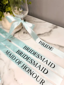 Custom Satin Ribbon,Wedding & Party Decor,Printed Favor Ribbons- Custom Print Ribbons- Personalized Ribbons For Favors- Imprinted Ribbon- Party Favor Ribbons- Name,Custom Wedding Champagne Glass Bow Personalized Satin Ribbon Name Tags Drink Name Tags Name Place Cards - Multicolor - View 10