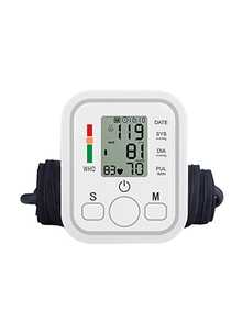 1pc Blood Pressure Monitor, Household Automatic Blood Pressure Measuring Instrument, Arm-Type Blood Pressure Monitor, Neutral English Blood Pressure Monitor USB Plug-In Use-This Tool Does Not Include Batteries!