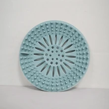 1pc/2pcs/3pcs/4pcs Silicone Shower Drain Hair Catcher, Anti-Clog Sink Strainer, Deodorizing Drain Filter, Kitchen Sink Hair Stopper, Prevent Sewer Clogs