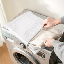 1/3 Túi giặt lưới tổ ong, Túi giặt có khóa kéo cho quần áo mỏng manh - Túi bảo vệ quần áo khi giặt - Bảo vệ quần áo trong quá trình giặt & sấy - Nhiều màu - Xem 4
