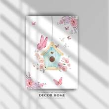 Kit 3 Quadros Aqui Dormem Duas Princesa, Quadro de irmãs Decoração de Casa Sala Quarto Infantil Meninas - Rosa Bebê - Visão 5