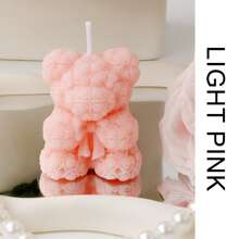 1pc Rose Bear Aromatherapy Candle, Lovely Decoration Wedding Partner Hand Gift Home Decoration,Valentine's Day Gift,Birthday Present,Christmas Decorations,Christmas Decor,Christmas Gifts,Room Decor