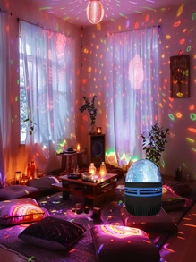 The Water Ripple Projector-USB,Has A Ripple Effect That Makes People Feel As If They Are Surrounded By Waves, Perfect For Toys And Gifts, Perfect For Birthdays Gift, For Game Room, Bedroom, Living Room