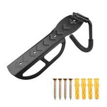 Wall Mount Bike Hook Sturdy Hanging Bicycle Support - 黑色 - 查看 4