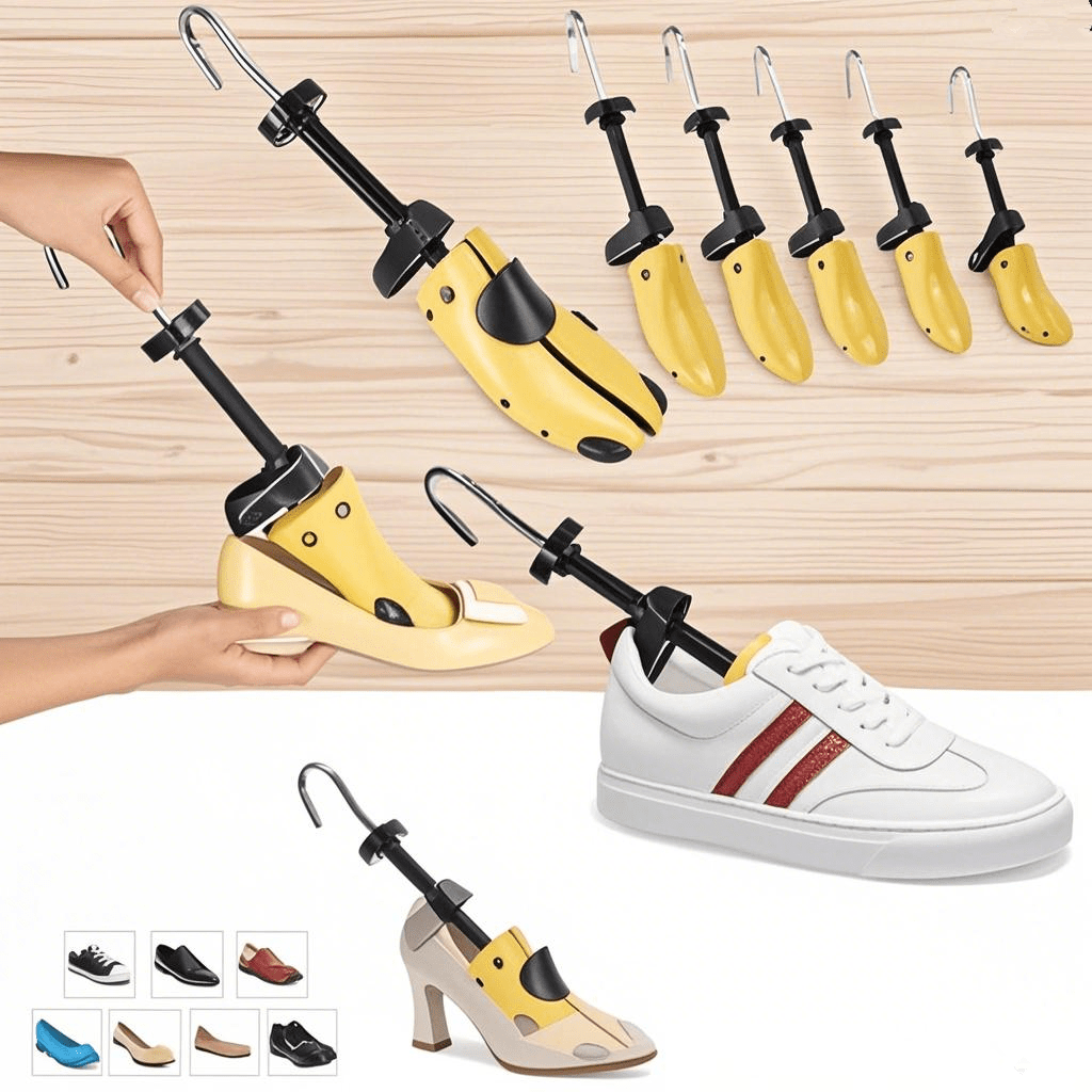 Allargatore scarpe, espansore scarpe, forma scarpe, ingranditori per scarpe, dispositivo universale di allargamento per scarpe basse e tacco alto