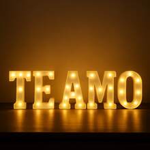 Led Letter Light 3D Decorative White 16CM A-Z - B - View 3