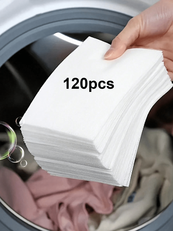 Papel de absorción de color para la ropa, paquete de 24/72/120 piezas