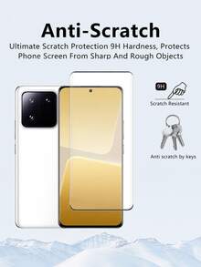 2PCS Screen Protector Compatible With Xiaomi Redmi Note 10/10s, Tempered Glass Compatible With Xiaomi Redmi Note 13/13 Pro 4G&5G Screen Protector With 9H Anti Scratch Transparent HD Clear Bubble Free Protective Film - 2pcs - View 4