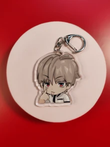 1pc BL Comic Anime Manhwa "Lost In The Cloud" Acrylic Keychain Series Cute Cartoon Keyring Bag, Suitcase Accessory Phone Pendant Car Ornament. - Multicolor - View 10