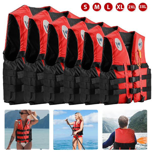 Schwimmweste Erwachsene Kinder Rettungsweste Lifejacket Kajakweste S-XXXL